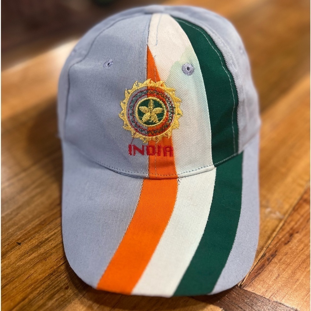 India ball cap in used condition